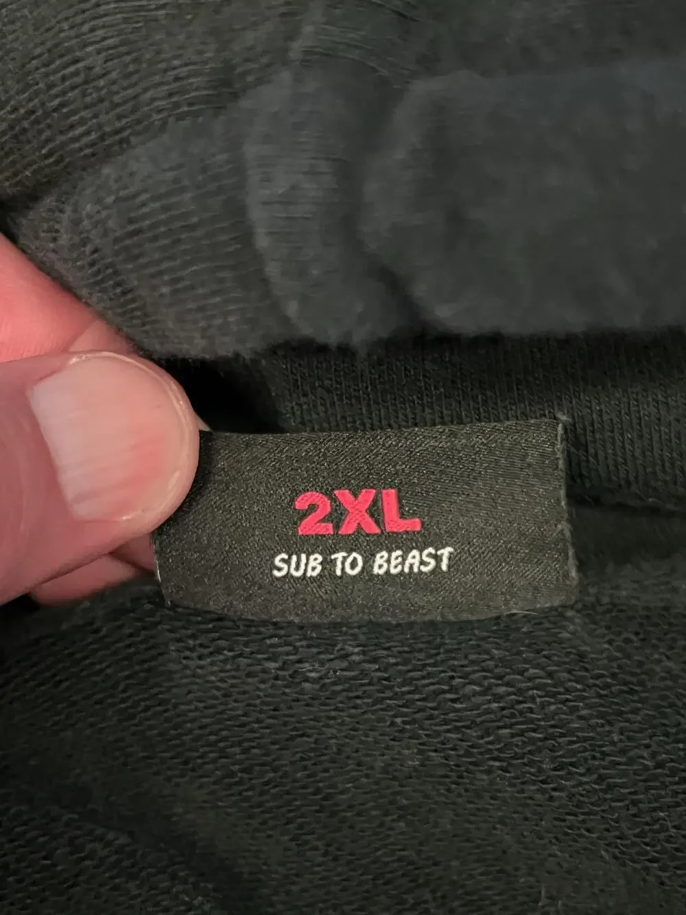 MrBeast Hoodie Mens 2XL Black Investor Club Exec Graphic Fleece Sweatshirt